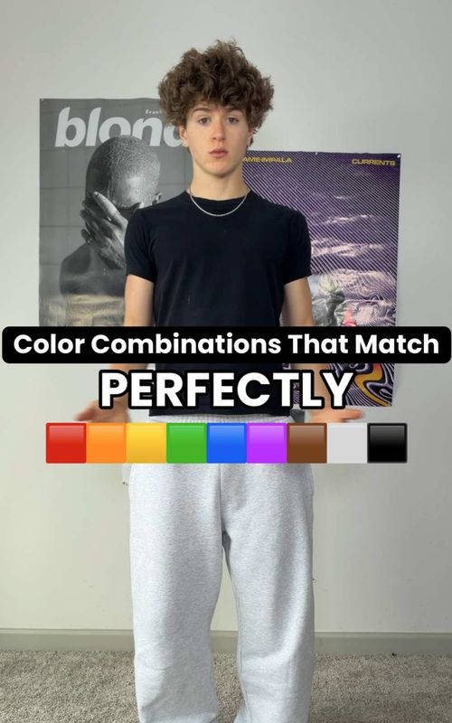 Color combinations that match perfectly #menswear #colorcombo #outfitinspo #fashion #xyzbca 