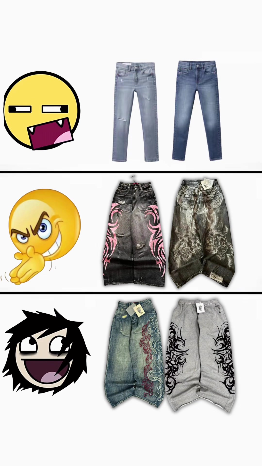 The Best Style 🤩 LlNK IN BlO TO GET THESE CLOTHES #y2k #alt #sk8 #grunge 