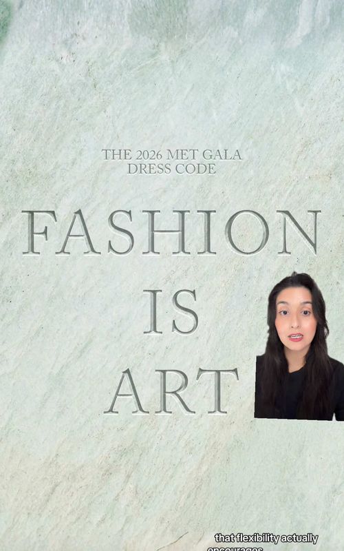 the dress code for the 2026 met gala is “FASHION IS ART” and i can’t help but wonder how that’ll be translated on the red carpet… here are some of my met gala 2026 predictions 🧐 #2026metgala #metgala #redcarpet #redcarpetreview #fashiontok 