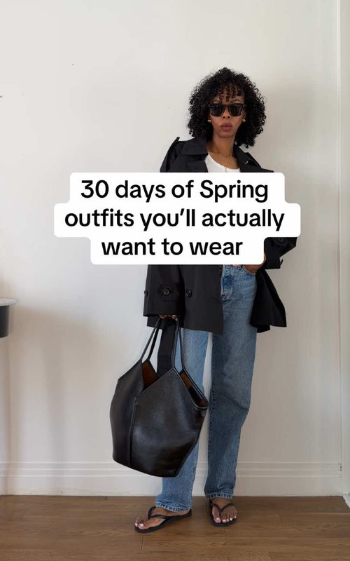 30 days of Spring outfits you’ll actually want to wear Day 4  #springoutfits #capsulewardrobe #chicoutfits #styleover40 #sundayoutfit 