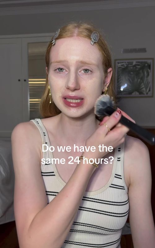 I need more hours in the day to get everything done !! #relatable #grwm #chitchat #getreadywithme #fyp 