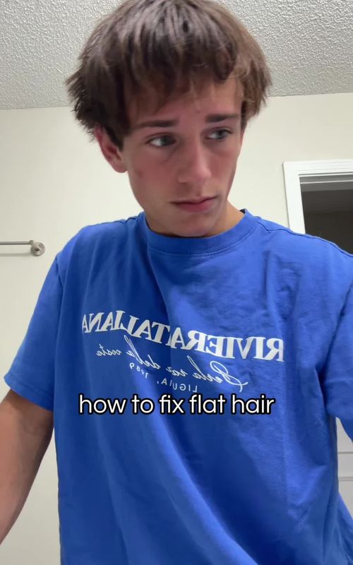 flat hair tutorial #fyp #viral #based #perogies 