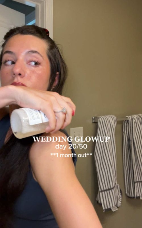 skipped some days of filming just because these take SOOO long to edit!! still been doing everything each day though 😖🥲 #bridalglowup #morningroutine #guthealth #2026bride #wedding @Austin Sea Moss @Think Smarter Products @wavytalkofficial @HYDROJUG @Babe Original @The Ordinary 