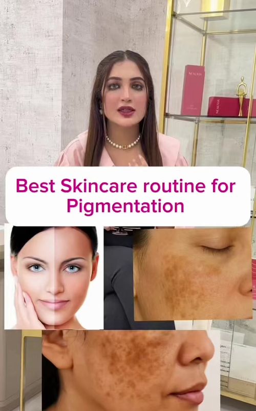 Best Skincare routine for Pigmentation  #bestdermatologistindubai #bestdermatologistinuae #Drjaveriajia #bestskinspecialist 