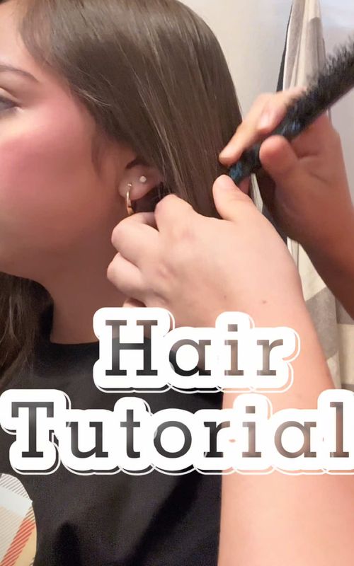 Hair tut💕 #hairtutorial #hairinspo #hairstyle #fypシ゚viral #foryoupage 