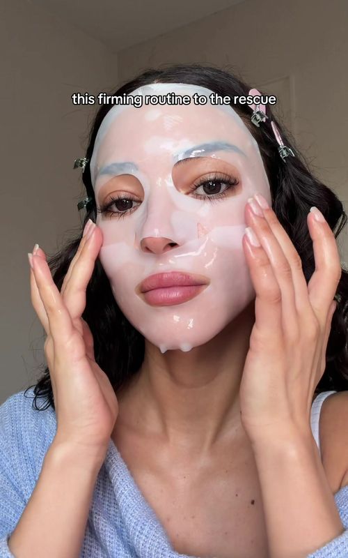 Firm. Glow. Repeat with two products ✨@TORRIDEN US  Cellmazing Cream & Gel Mask 🩷 ad  #Torriden #koreanskincare #firming #antiaging #amazonfinds 