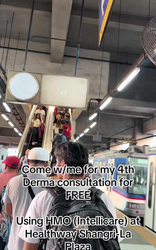 Come w/me for my 4th  Derma consultation for  free Using HMO (Intellicare) at  Healthway Shangri-La  Plaza #fyp #derma #dermatologist 