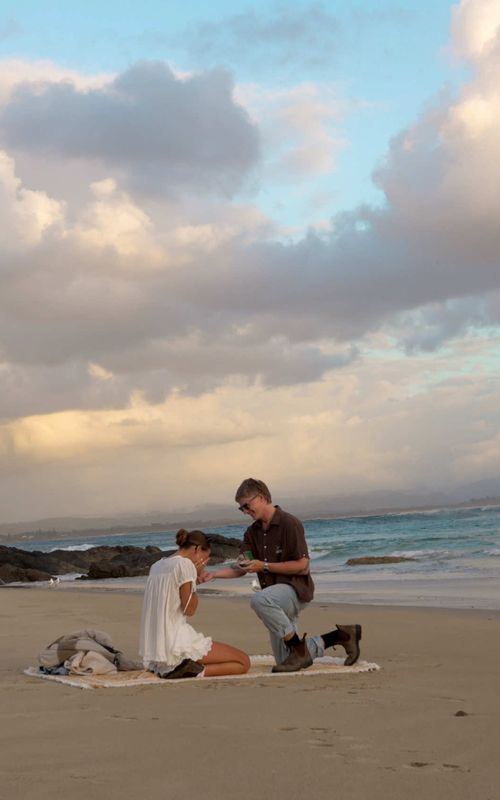 The most magical sunrise yet ♡ #fyp #proposal  @Addy and Bee 