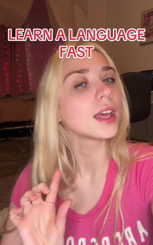 Wanna learn a language fast? Try this!  #LanguageLearning #espanol #gringa #spanishtiktok #fy 