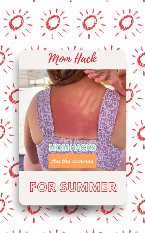 This simple mom hack lets you know exactly when it’s time to reapply sunscreen, no guessing needed ☀️ #momhack #summerwithkids #momtips #parenthack #Summer 