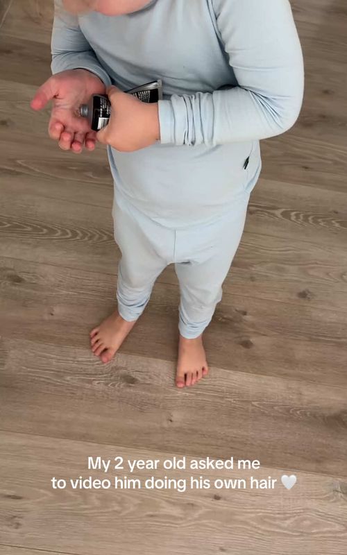 Zeph asked me to video him doing his hair all by himself 🥰 #hairtutorial #toddlerhair #toddlerboyhairstyles #momlife #toddlermom  @Kyte Baby LLC 