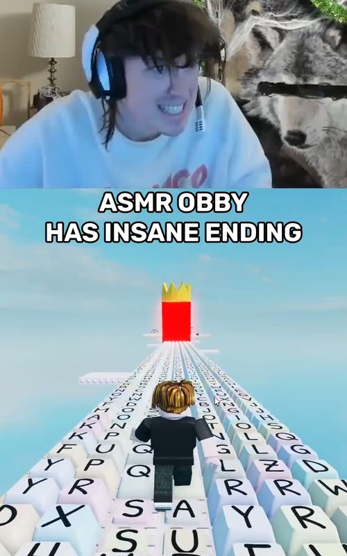 BEATING WORLD RECORD SPEEDRUN ON HARDEST ROBLOX OBBY. #gaming #reaction #roblox