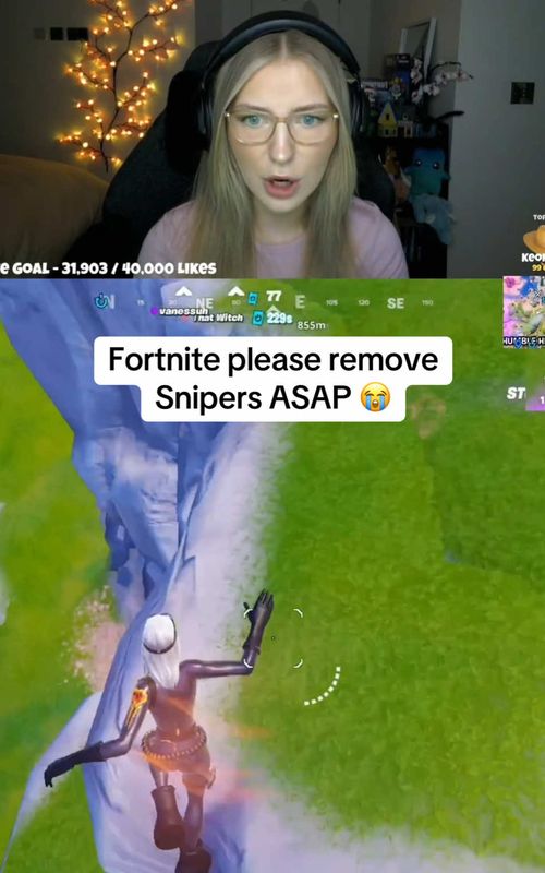 Snipers are getting too much now.. 🙄 #GamingOnTikTok #fortnitememes #fortnitebr #zerobuild #GamerGirl 