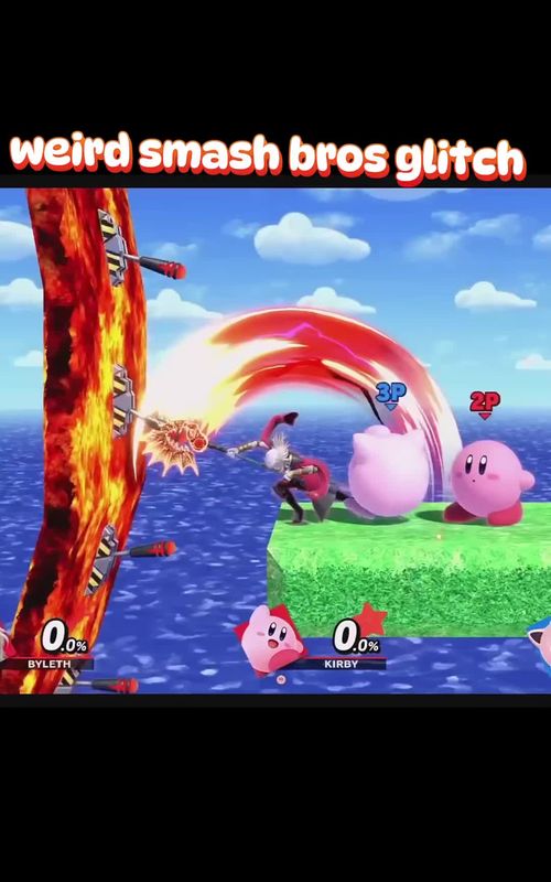 weird smash bros glitches #smashbrosultimate #bennyandthejets #kirby #ROB #rivalsofaether2 