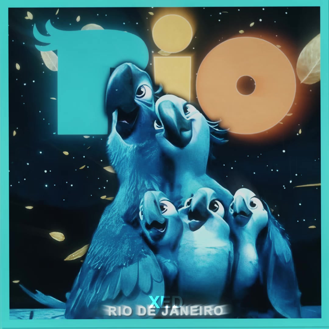 RIOOO 🦜 || #rio #riodejaneiro #edit #movie #animation #viral #fyp 