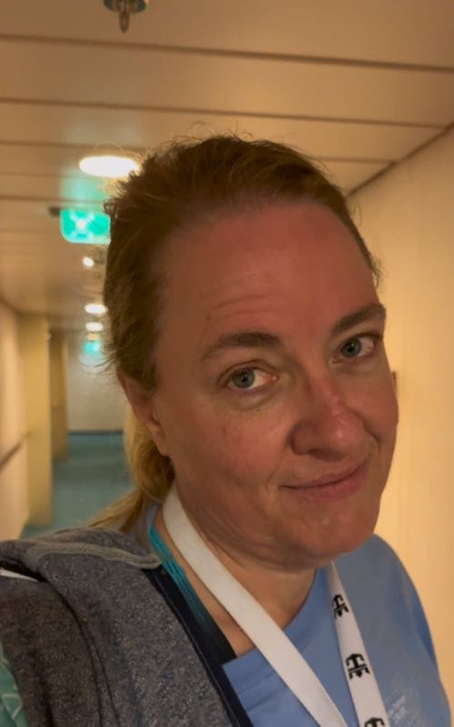 I got “the look” 👀 on our cruise vacation and it was worse than I expected. #travel #vacations #cruise #look #trending 