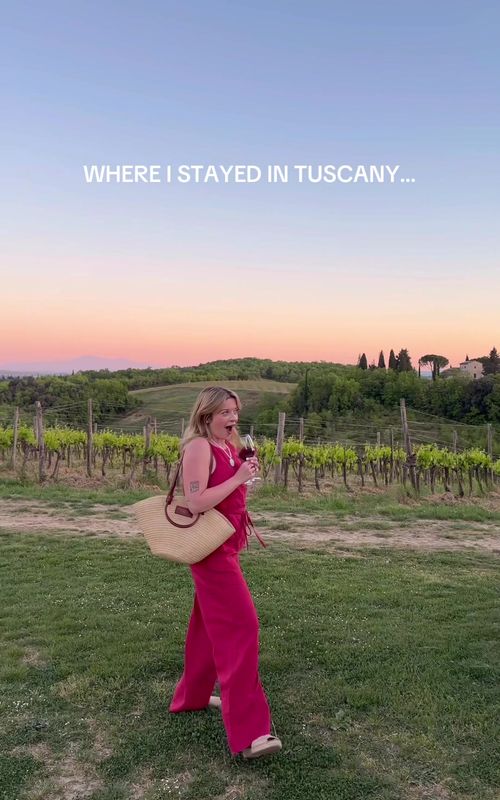 Finding dreamy, lesser known hotels is my thing 🤭  And I’m really good at it. More on my Tuscany stays👇 My number one turnoff is a hotel that is constantly marketed as if they are the only ‘good’ hotel in that specific place. It’s usually the pricier ones I see people highlight the most. I spend a looooot of time researching where to stay because I TRULY believe it makes or breaks your trip. Proximity to nearby activities, amenities, aesthetics and culture… you can have it all in one place. I think I nailed these Tuscany stays!!  1. 📍@argenina_chianti a private bed & breakfast escape, and it felt like its own village!! This is south of Florence in Chianti. Such a darling property and the views were magical. Loved that they had laundry and a common space for games, making drinks, and grabbing some pasta to make in your room! We stayed in Villa Melina because it has a full kitchen and enough hangout space with a baby. And we had a breakfast basket delivered to our room every morning which was such a highlight of the day.  2. 📍Podere Cunina in Val d’Orcia was spectacular. There are less amenities here BUT I don’t mind that. It felt like we were locals living in Tuscany! It is a shared villa with separate rooms or suites you can rent. And the views and pool area were unreal!! This region was different than Chianti with the rolling hills everywhere you turn, quieter towns, and more of that Tuscan feel you probably expect. We stayed in the Taxus room and loved it. We also had a full kitchen we used to make most of our meals.  ***We traveled to Tuscany end of April which is our sweet spot for Europe!! We love it here in the off season. Better prices, less crowds, and nice weather without the heat.  #tuscanyhotel #tuscanyvilla #tuscanyitaly #hotelreview 