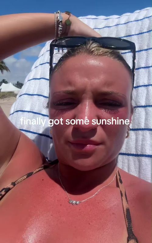 vacation tan but make it everyday☀️👀🌴#tanning #tanningtips #tanninggel #bronzeskin #tanningproducts 