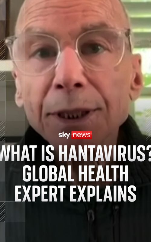 Director of the WHO Centre on global health law, Larry Gostin, says he's 'very worried' about a suspected hantavirus outbreak onboard a cruise ship sailing in the Atlantic Ocean. The World Health Organisation says three people have died from the outbreak on the ship, while a British tourist is in a hospital in South Africa after testing positive for the virus. #SkyNews #hantavirus