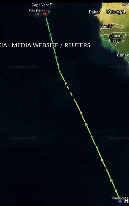LOOK: Three people have died and one case of hantavirus has been confirmed among passengers on a cruise vessel sailing in the Atlantic Ocean, the World Health Organization said on Sunday, May 3. Six individuals were affected in the incident, of whom three have died and one is in intensive care in South Africa, it said in a post on X. The WHO did not name the vessel or its operator, although a source familiar with the situation said it was the MV Hondius, traveling from Argentina to Cape Verde. "WHO is facilitating coordination between member states and the ship’s operators for medical evacuation of two symptomatic passengers, as well as full public health risk assessment and support to the remaining passengers on board," the WHO said. Courtesy: Marinetraffic / Social Media Website / Reuters