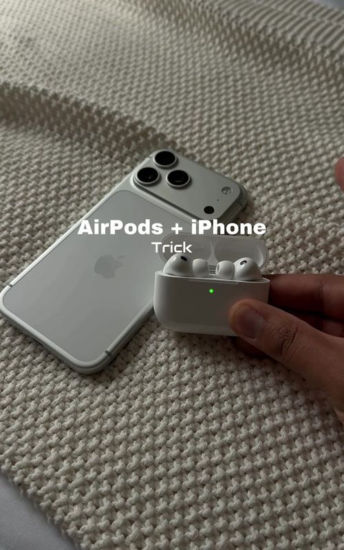 #apple #iphonetricks #iphonetips #airpods #techtok 