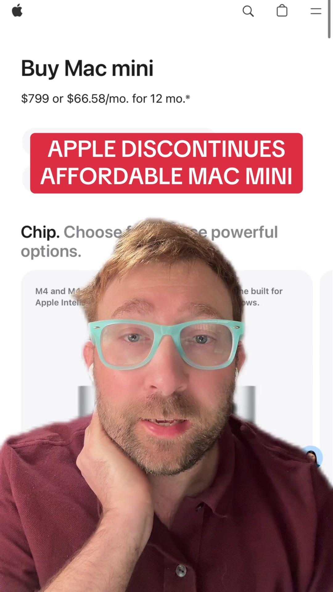 5/3 - APPLE DISCONTINUES $600 AFFORDABLE 256GB MAC MINI #technews #apple #macmini #ai #ram 