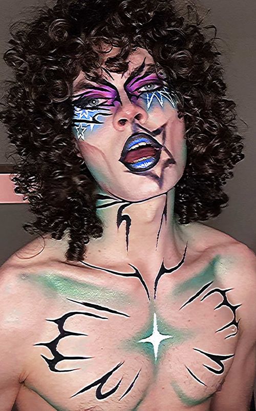 makeup inspired by 70s & 80s // ib: @Edd 
