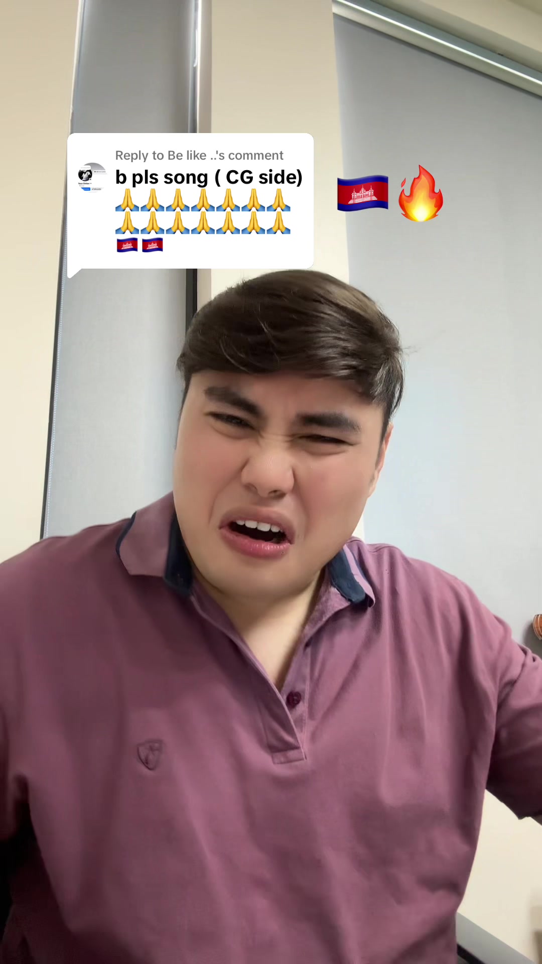 Replying to @Be like .. 🇰🇭🔥#fyp #reactionvideo #music #trending 