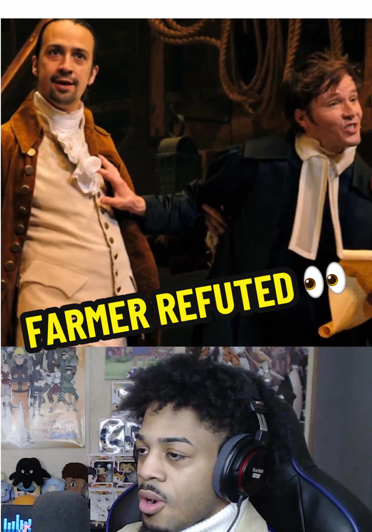 Full reaction on my yt! (Soul Tayshi) #hamilton #reaction #foryoupage #fyp #fypシ 