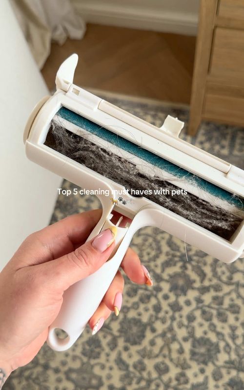 In no particular order, these are some of my favourite cleaning tools to have when you have pets! 🐾 #CleanTok #cleaningtips  
