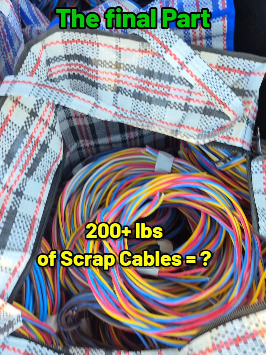 Was Buying Scrap Cables Worth It? (Real Results) #scrapmetal #copper #makemoney #recycling #scrapcopper 