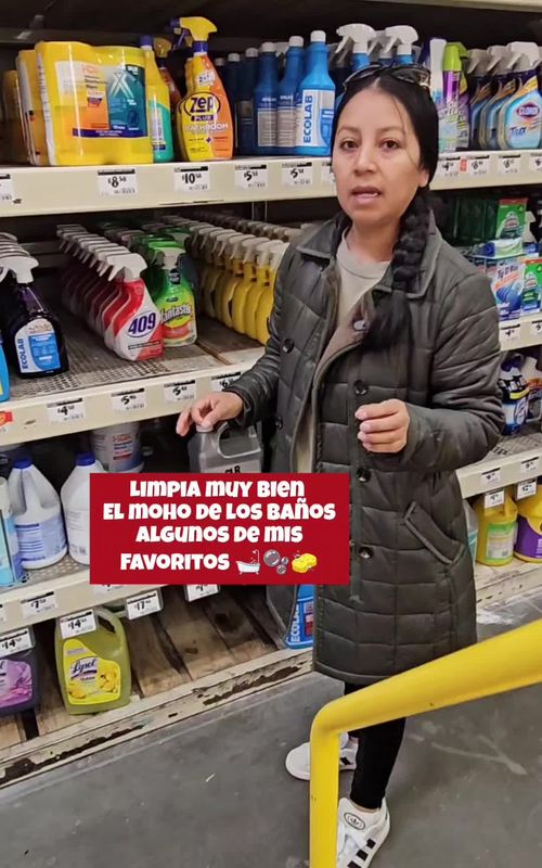 esto Limpia muy bien el MOHO del BAÑO, Algunos de mis favoritos para la LIMPIEZA  🫧👍🧽 #CleanTok #baño #cleaning #limpieza #limpiador 