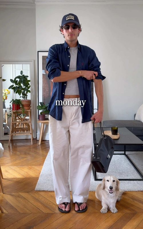 what I wore this week (with constant interruptions from Georges)