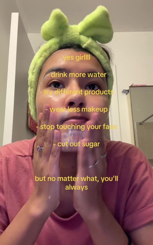 I hate acne🏳️#skincare #clearskin #glassskin #skincareroutine #skanapp 