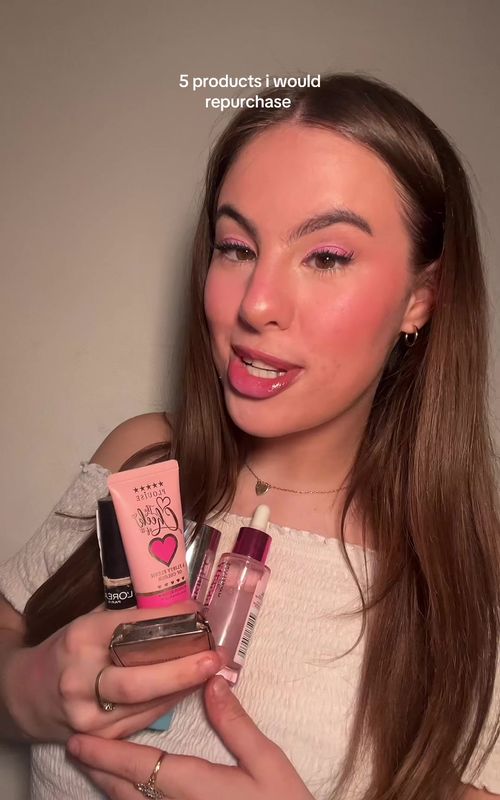some of my holy grail products… #makeup #holygrail #grwm 