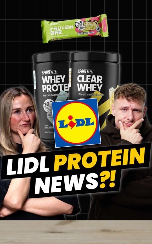 Habt ihr die neuen Protein Produkte von @Lidl in Deutschland schon probiert? 🤔 #gymtok #supplements #lidl #highprotein #new 