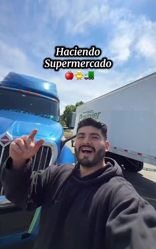 listo para el meal prep 🫡🚛🙂‍↔️ #trailero #supermarket #OTRdriver #usatrucking #walmart 