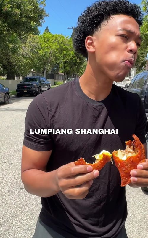 Trying Filipino Comfort Food from @Lea Lansang Gomez  #california #foodtiktok #fyp #filipinofood #foodreview 