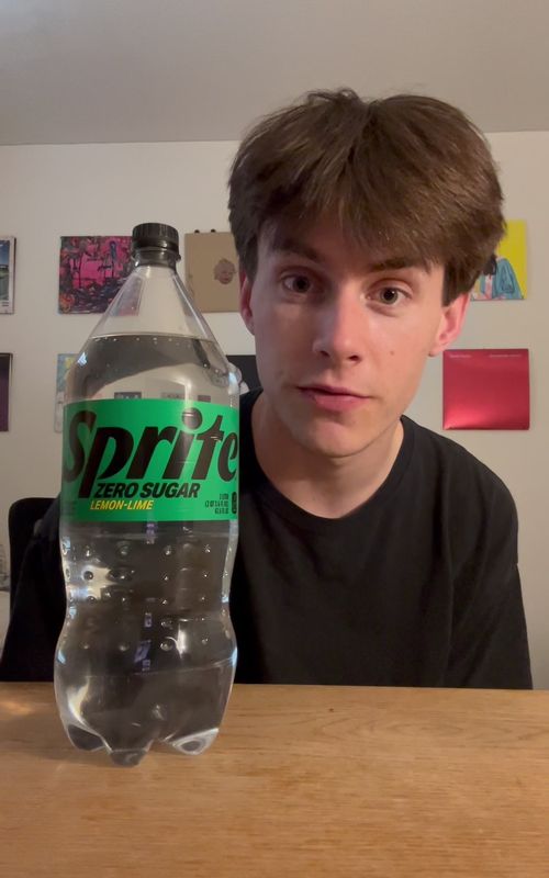 Sprite no burping #foodchallenge 