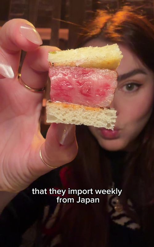 Bluefin, imported steaks, & sweet potato cheesecake! #japanesefood #aapiheritagemonth #nycfood #luxuryfood #sushi 