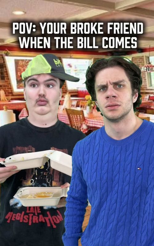 finally a Rico reveal 😂😂 (feat. @James Klusaritz)  #satire #fyp #unemployed  #restaurant #comedyskit 
