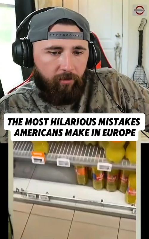 Americans Be Like: Why Does Fanta Taste So Different in Europe... #reactionvideo #cultureshock #europe 