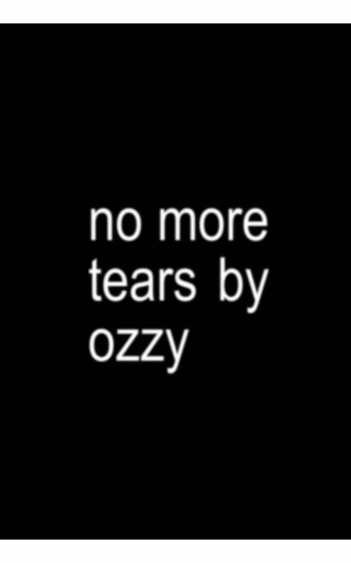 no more tears #lyrics #song #nomoretears #ozzyosbourne #fyp 