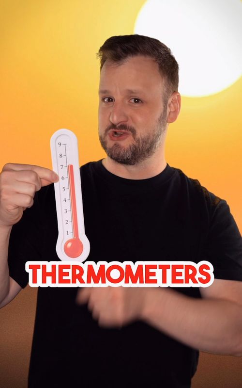 Thermometers Used To Have 9 Degrees #historytok #todayilearned #ancientrome #Science  For most of history, people had a surprisingly hard time describing temperature with any precision. You could tell something was getting hotter or colder, but not really whether tomorrow would be “bring a sweatshirt to the beach” weather, or exactly how hot an oven needed to be for cookies.