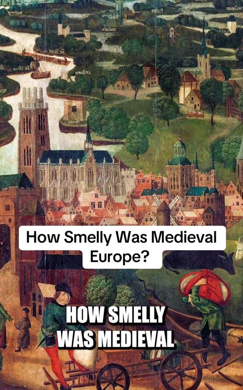 How Smelly was Medieval Europe? #historytok #History #medievalhistory #europeanhistory #worldhistory 