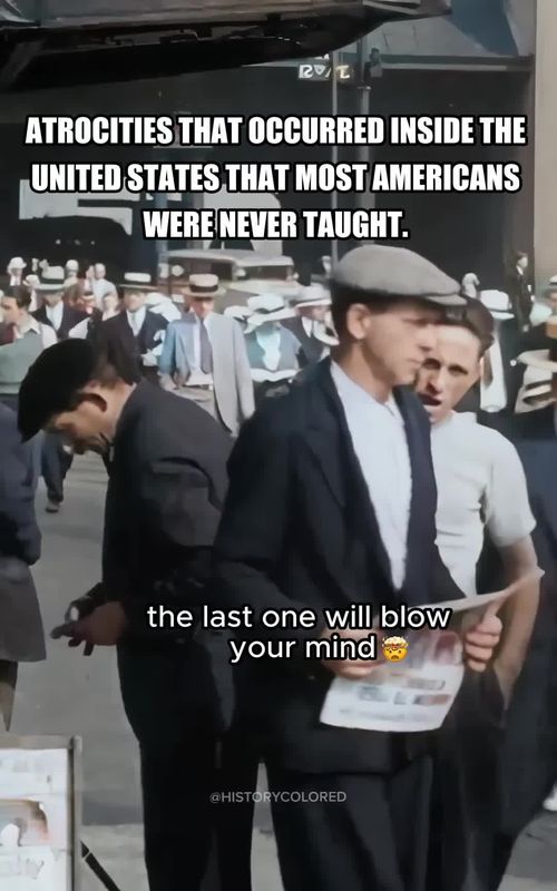 atrocities that occurred inside the US that most Americans don't know #facts #History #historyfacts #historytok 