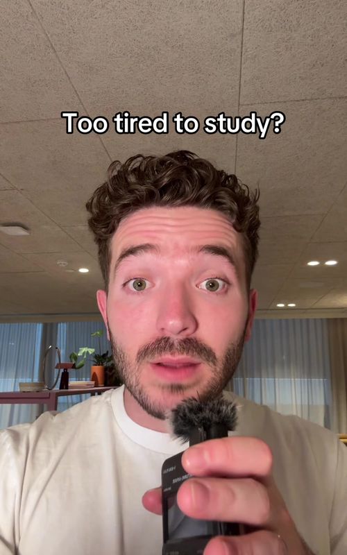 Feeling too tired to study? #study #exam #atar #StudyTips #studymotivation 