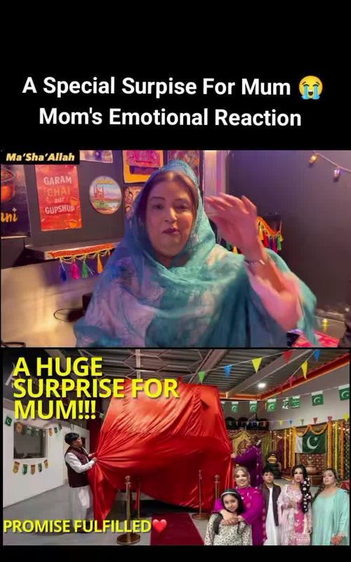 A Special Surpise For Mum 😱  Launch Party Qawali Night . #familyvlog #reflexionfamily #surprise #family #Lifestyle 