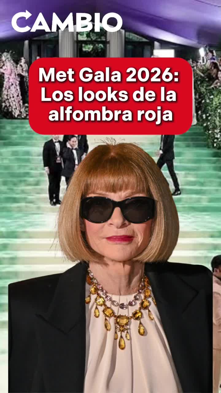 Met Gala 2026: Los looks de la alfombra roja ➡️Más información en: diariocambio.com.mx  #Puebla #viral #metgala 