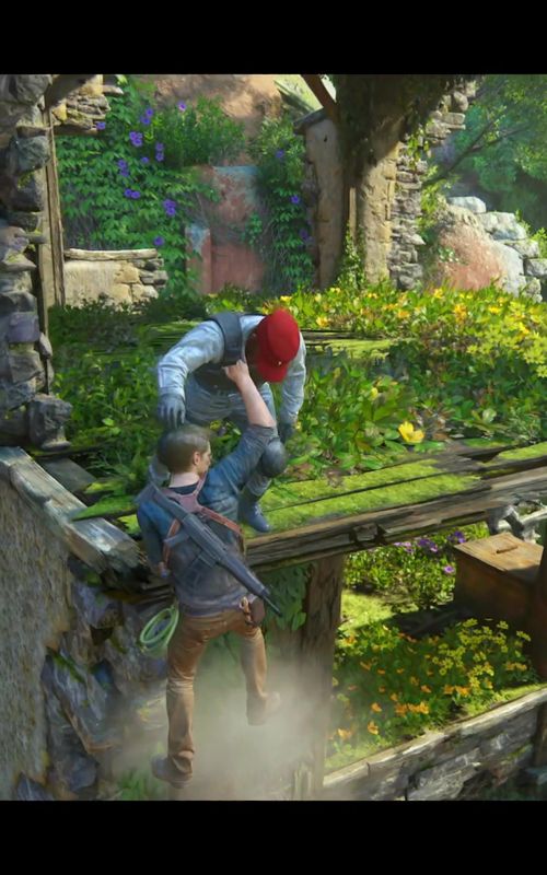 Simple way to get past soldiers in the Landslide mission #uncharted #uncharted4 #uncharted4multiplayer #unchartedclips #unchartedthelostlegacy #unchartedgame #gameplay #tiktokgames #cinematic #jogos #games #playstation5 #fyp #funny 